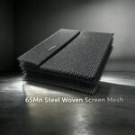 65Mn Steel Woven Screen Mesh High Tensile For Mine Quarry Screening Custom Sizes